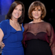 Producer Kathleen Kennedy (L) and producer/former Co-Chairman of Sony Pictures Amy Pascal in 2013.